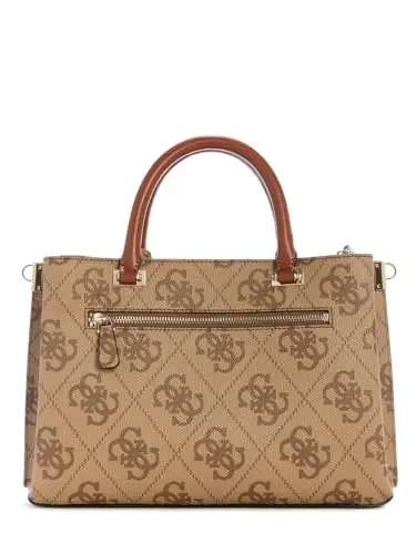 GUESS Borsa da donna Erenia Girlfriend Satchel, logo latte miniatura 2
