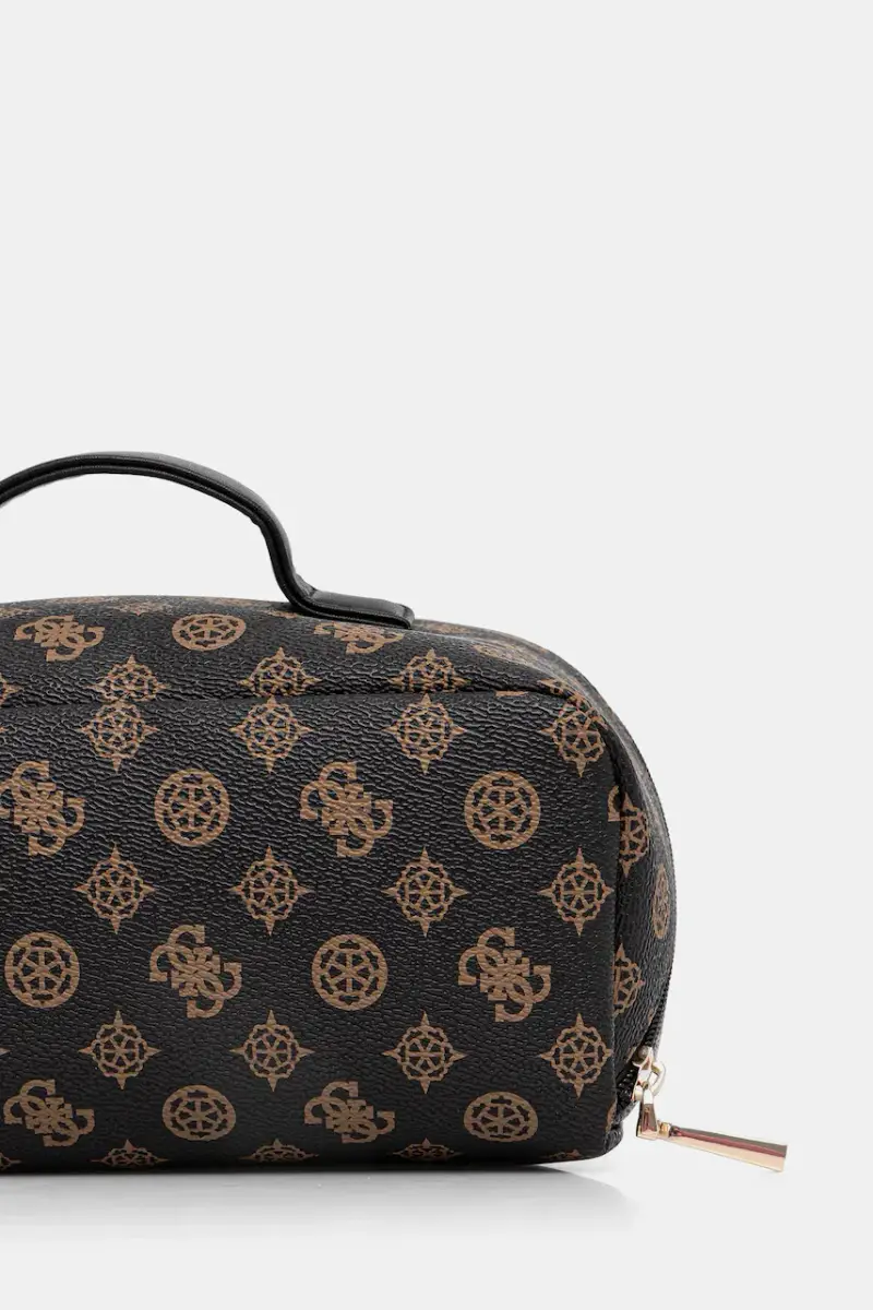 borsa da toilette colore marrone TWHP74 52067 miniatura 3