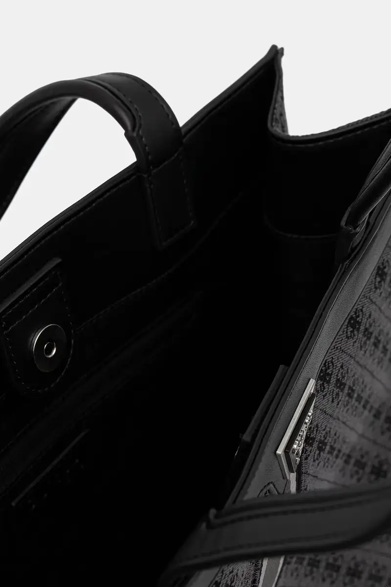 borsa MILANO colore nero HMMIST P5346 miniatura 5