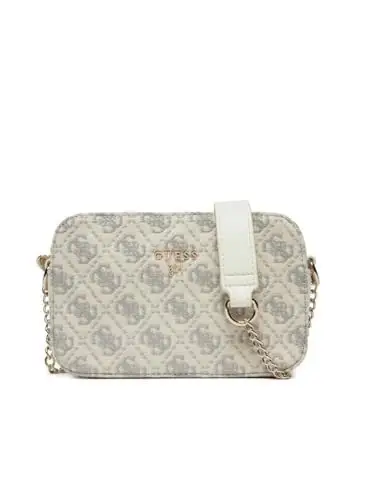 GUESS Borsa per Bambine e ragazze Écru Taglia unica