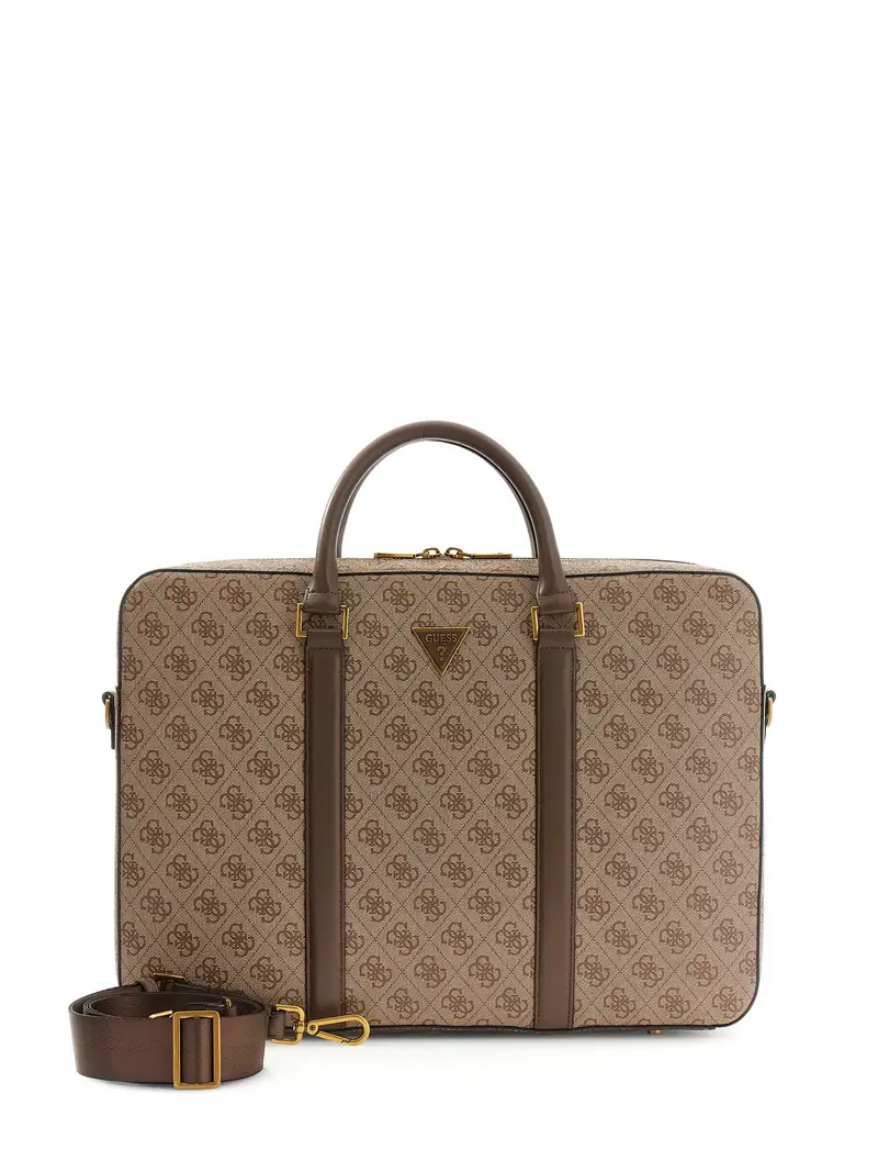 Borsa per laptop 'MILANO' cioccolato / cappuccino miniatura 2