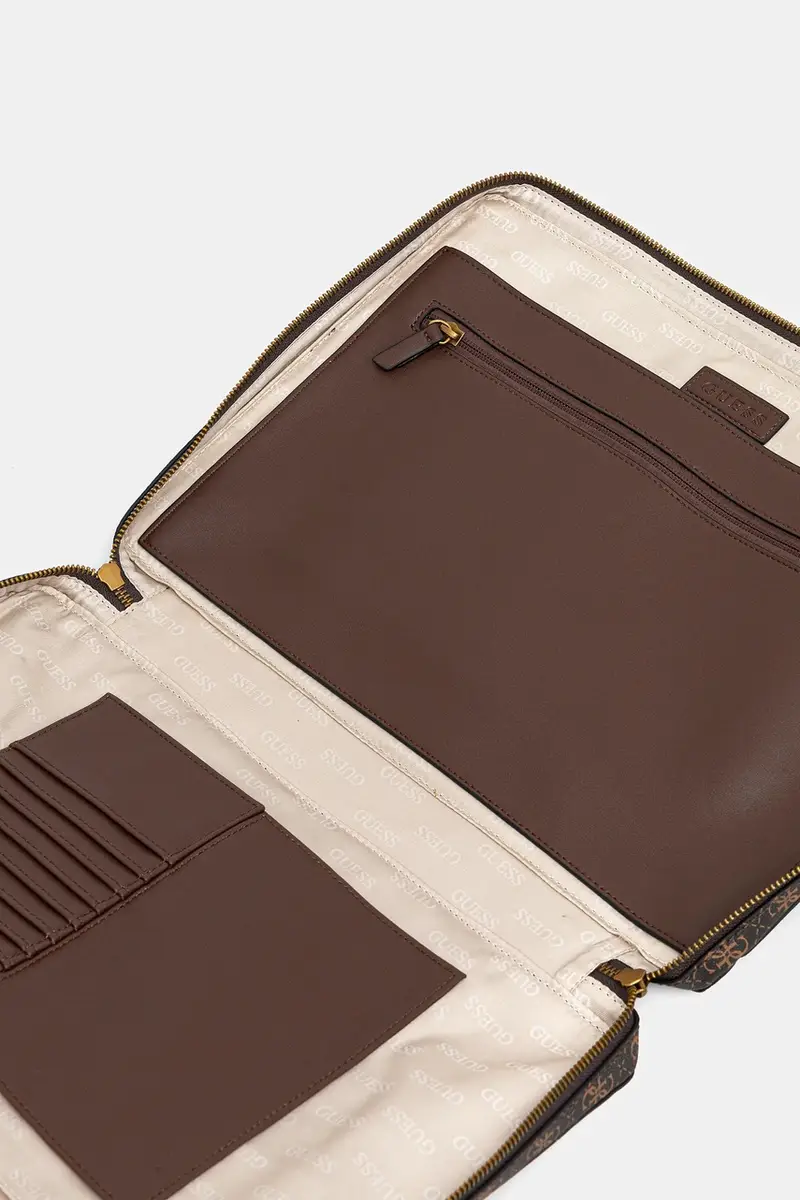 borsa VEZZOLA colore beige HMEVZL P3138 Marrone miniatura 5