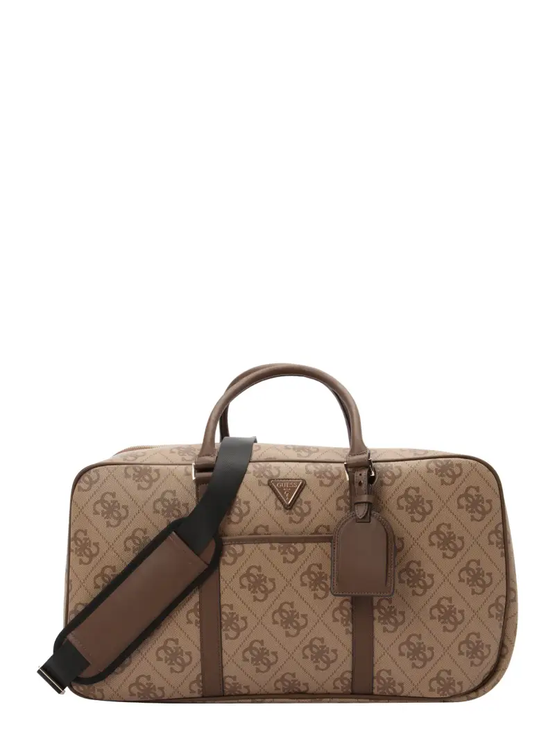 Borsa weekend Berta marrone / marrone scuro