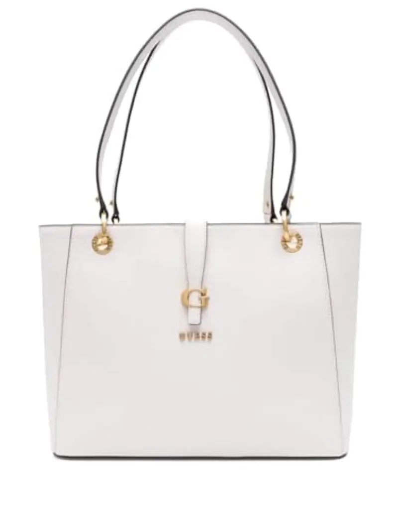 Guess Borse grandi KUBA NOEL TOTE HWVA93 29250 Panna - 145296000143_UNICA