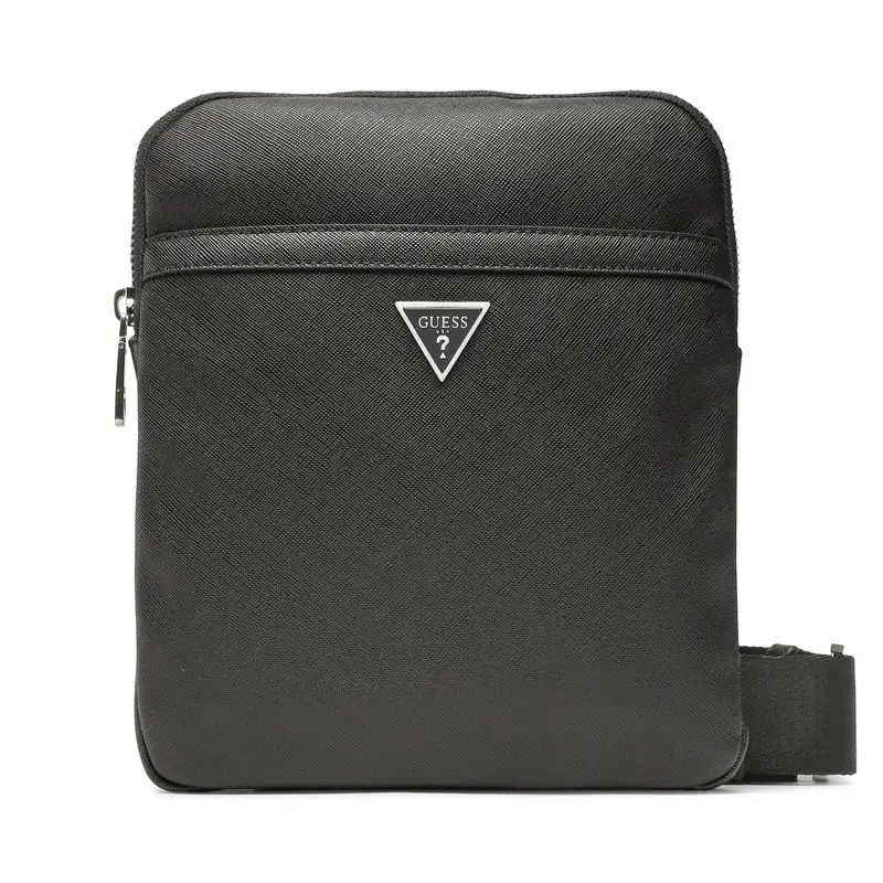 Borsellino Guess Certosa Saffiano Smart HMECSA P3123 Nero