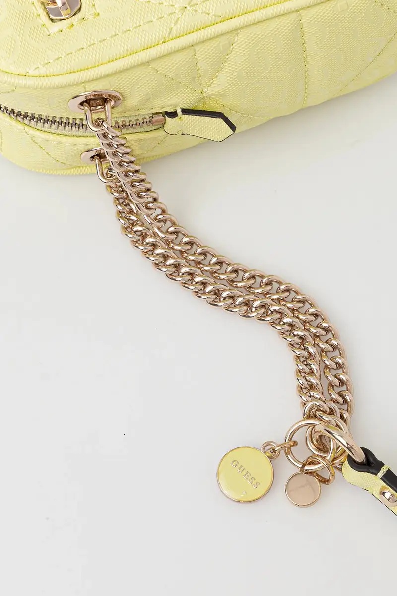 borsetta ALDINA colore giallo HWGG96 63140 miniatura 4