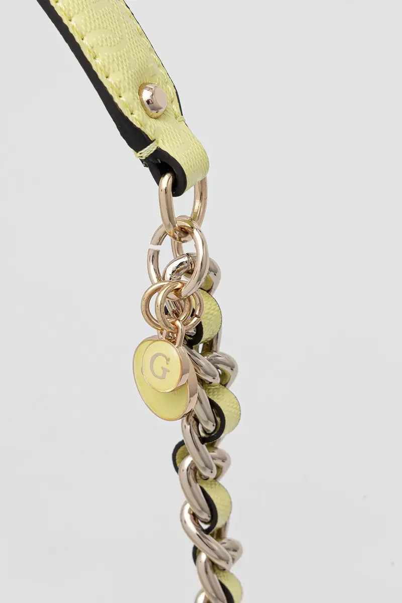 borsetta ALDINA colore giallo HWGG96 63170 miniatura 5