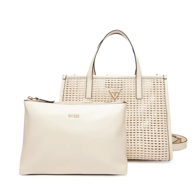 Borsetta Guess Brigitta HWWZ72 06230 Écru Écru