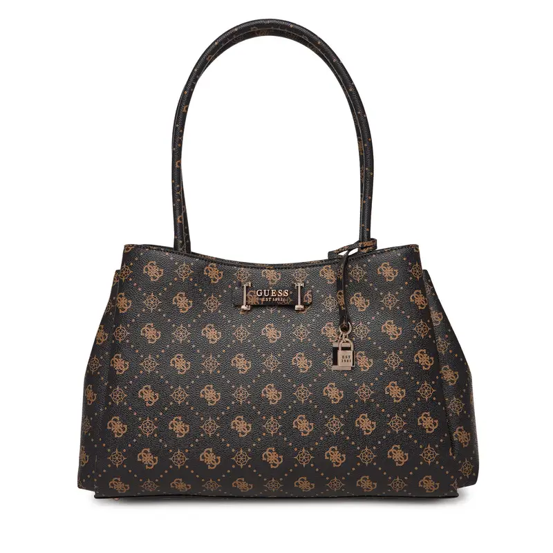 Borsetta Guess Carrie Logo HWGP98 98220 Marrone