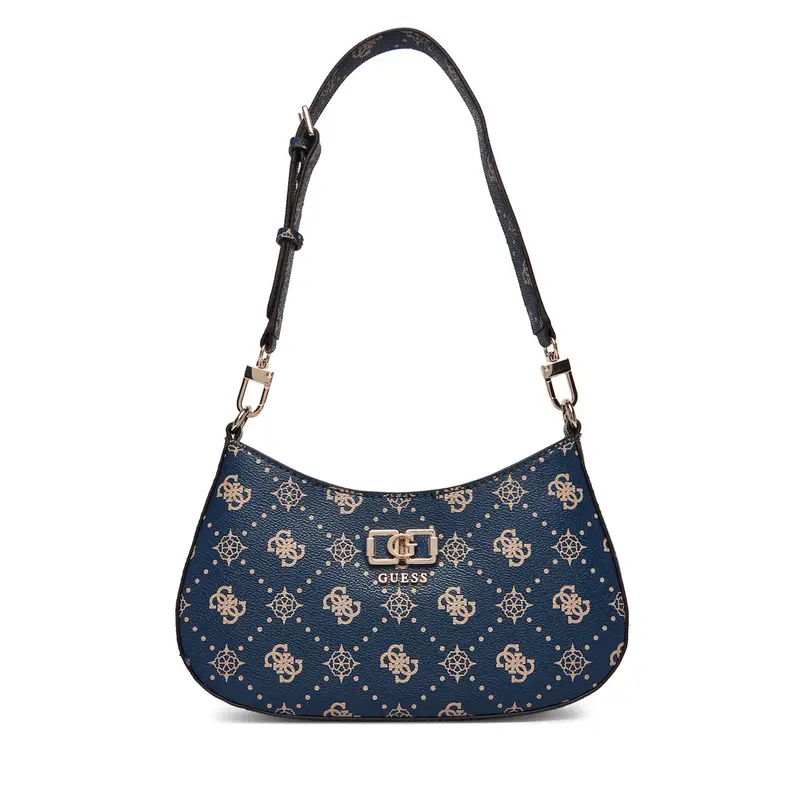 Borsetta Guess Emelie Logo HWGP99 28180 Blu scuro