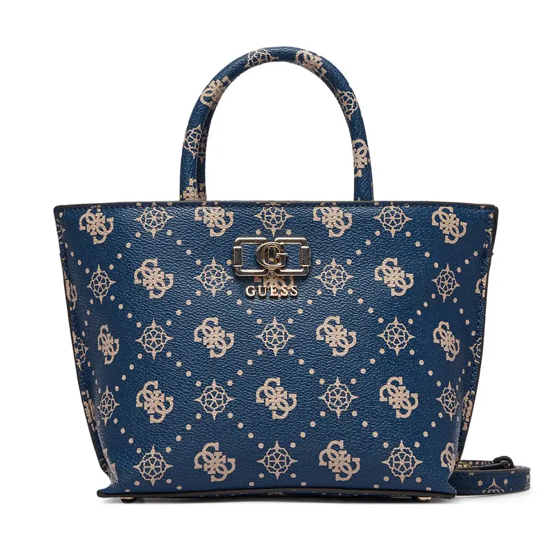 Borsetta Guess Emelie Logo Mini HWGP99 28750 Blu scuro