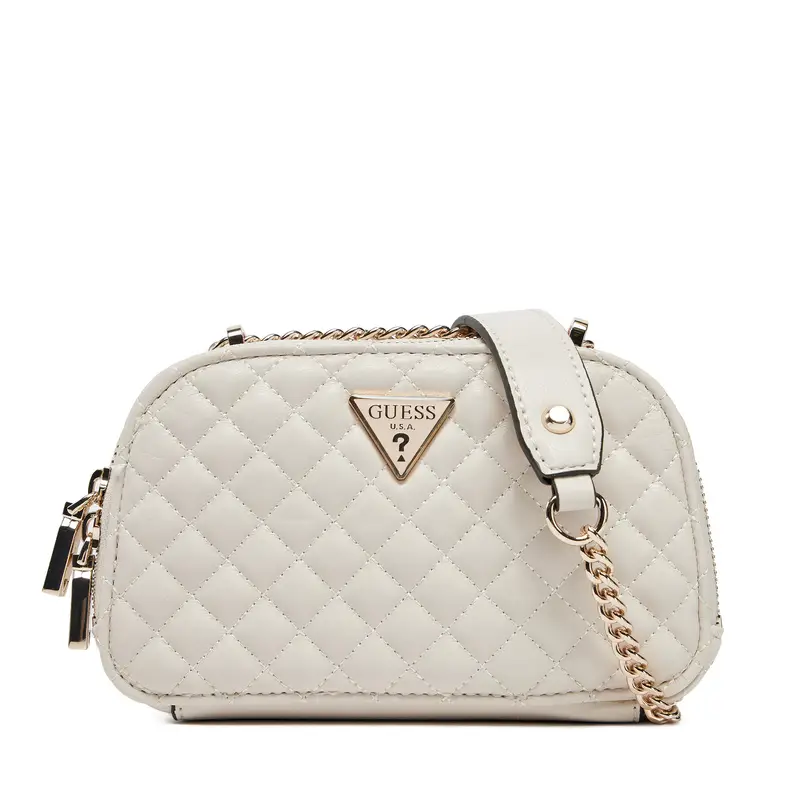 Borsetta Guess HWEQG9 54174 Écru Écru