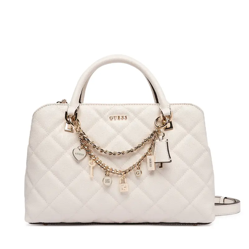 Borsetta Guess HWGG99 12060 Écru Écru