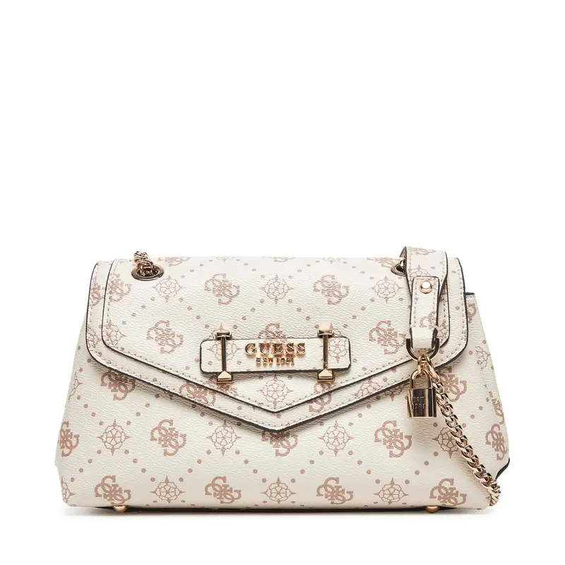 Borsetta Guess HWGP98 90210 Écru Écru