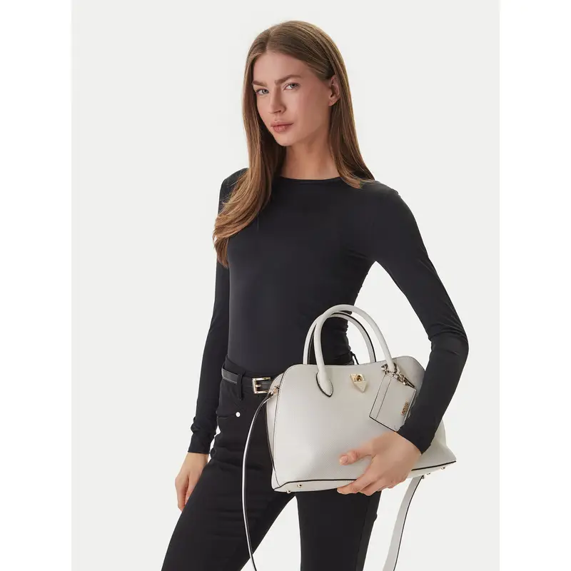 Borsetta Guess Patsie HWZG99 19060 Écru Écru