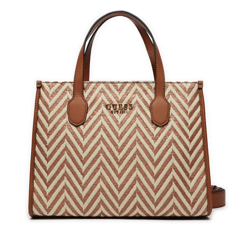 Borsetta Guess Silvana HWCV86 65220 Marrone