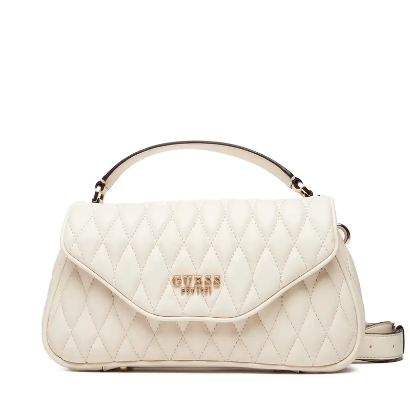 Borsetta Guess Valla HWQG81 22200 Écru Écru