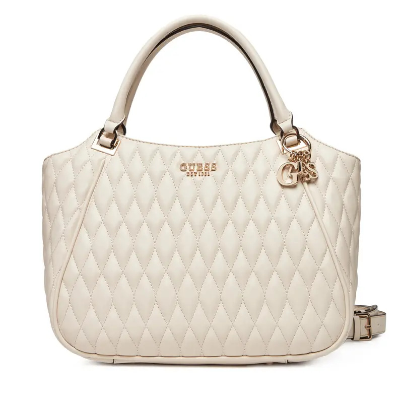 Borsetta Guess Valla HWQG81 22220 Écru Écru