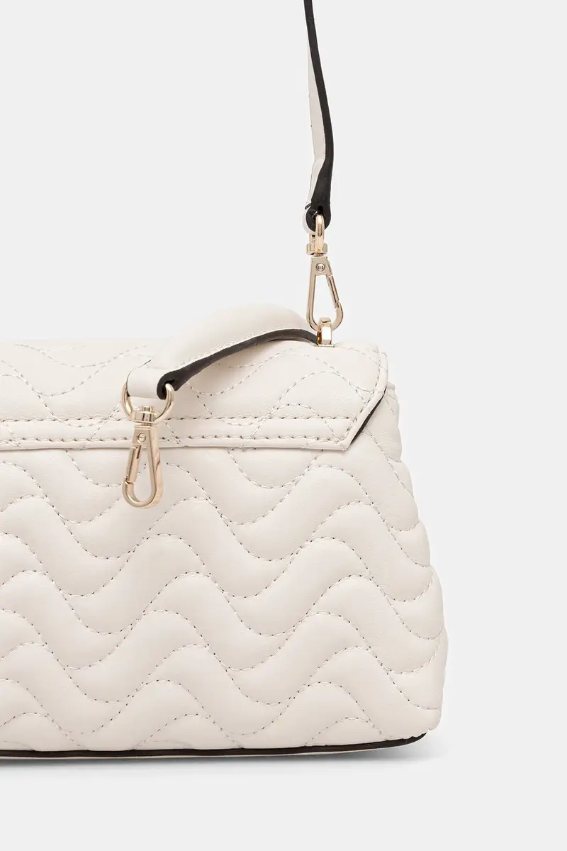 borsetta MELISANDRA colore beige HWQG96 53780 miniatura 3