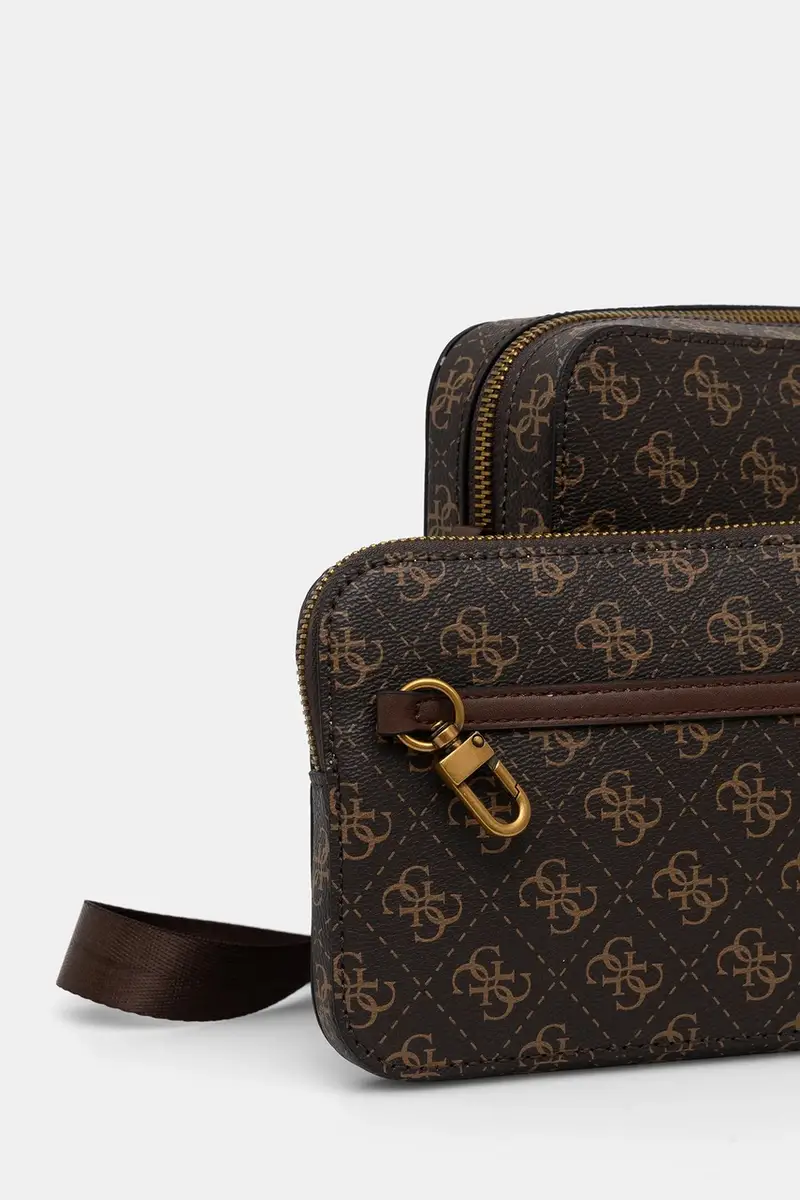 borsetta MILANO colore grigio HMMILO P5222 Marrone miniatura 4