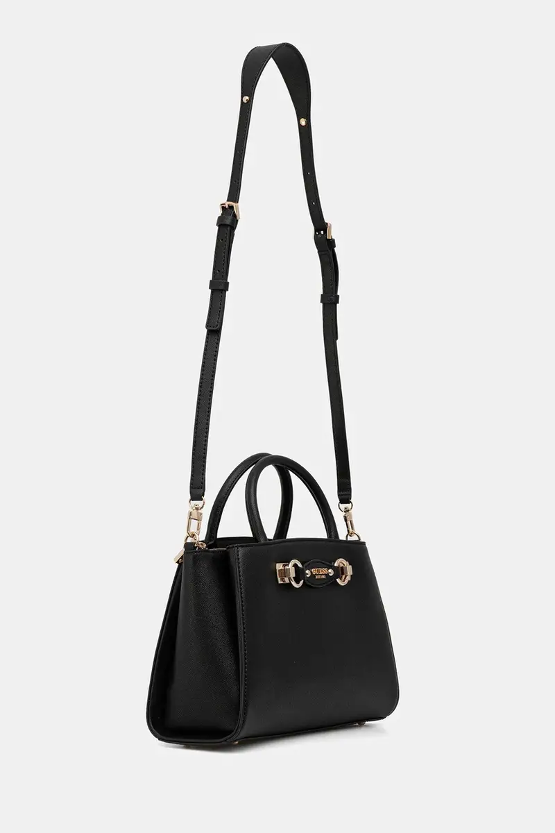 Guess Borsa Mimina Nero in plastica riciclata miniatura 2