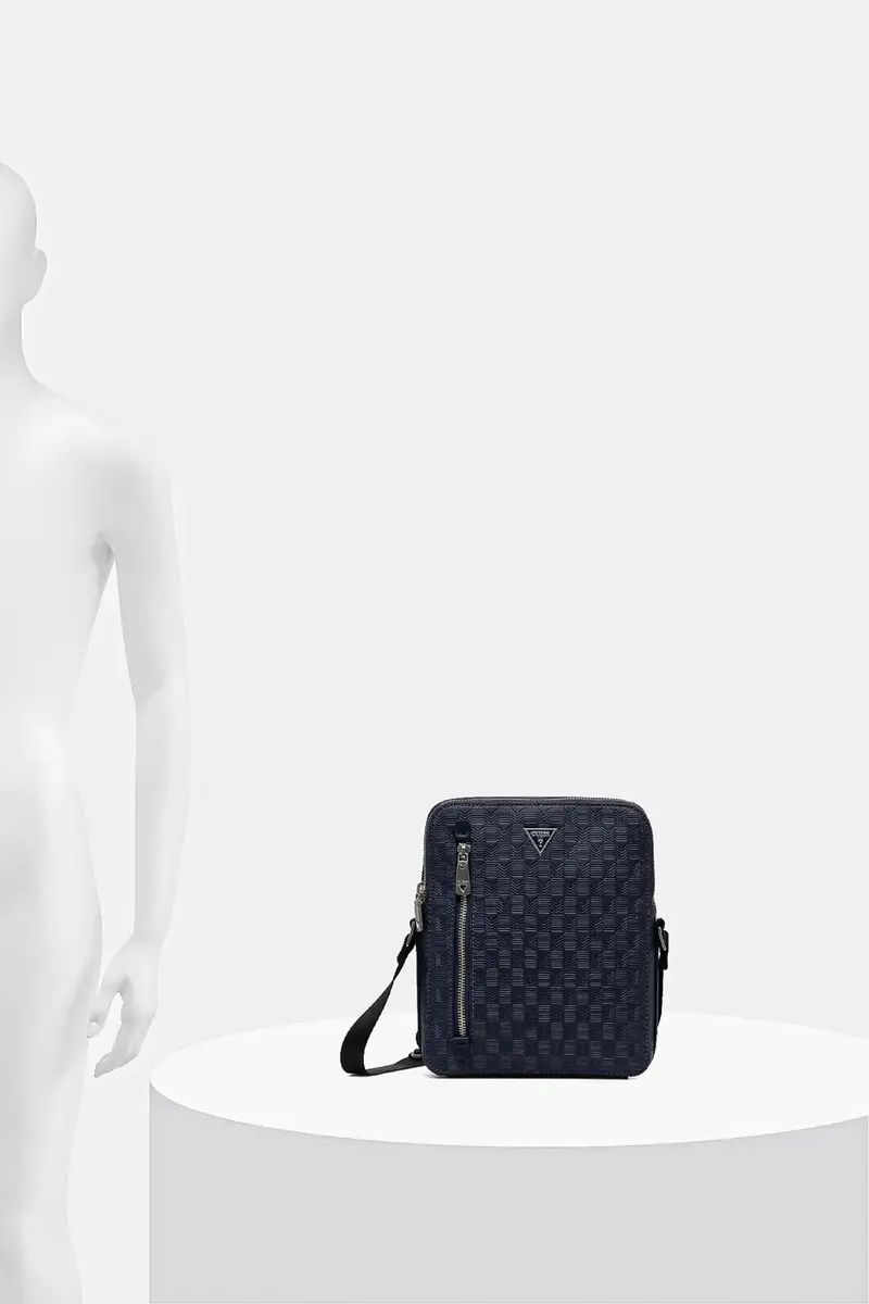 borsetta TORINO colore nero HMTODE P5118 Blu navy miniatura 5