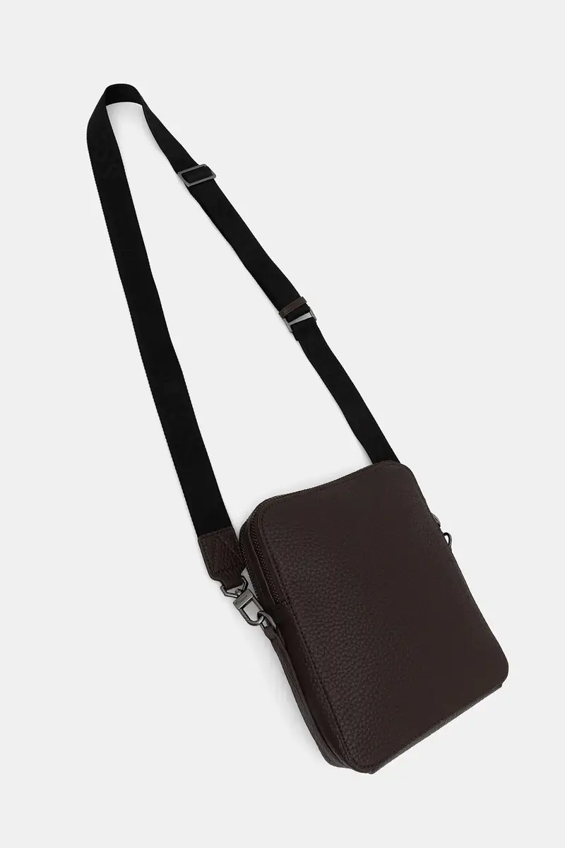 borsetta TORINO colore nero HMTOGR P5218 Marrone miniatura 2