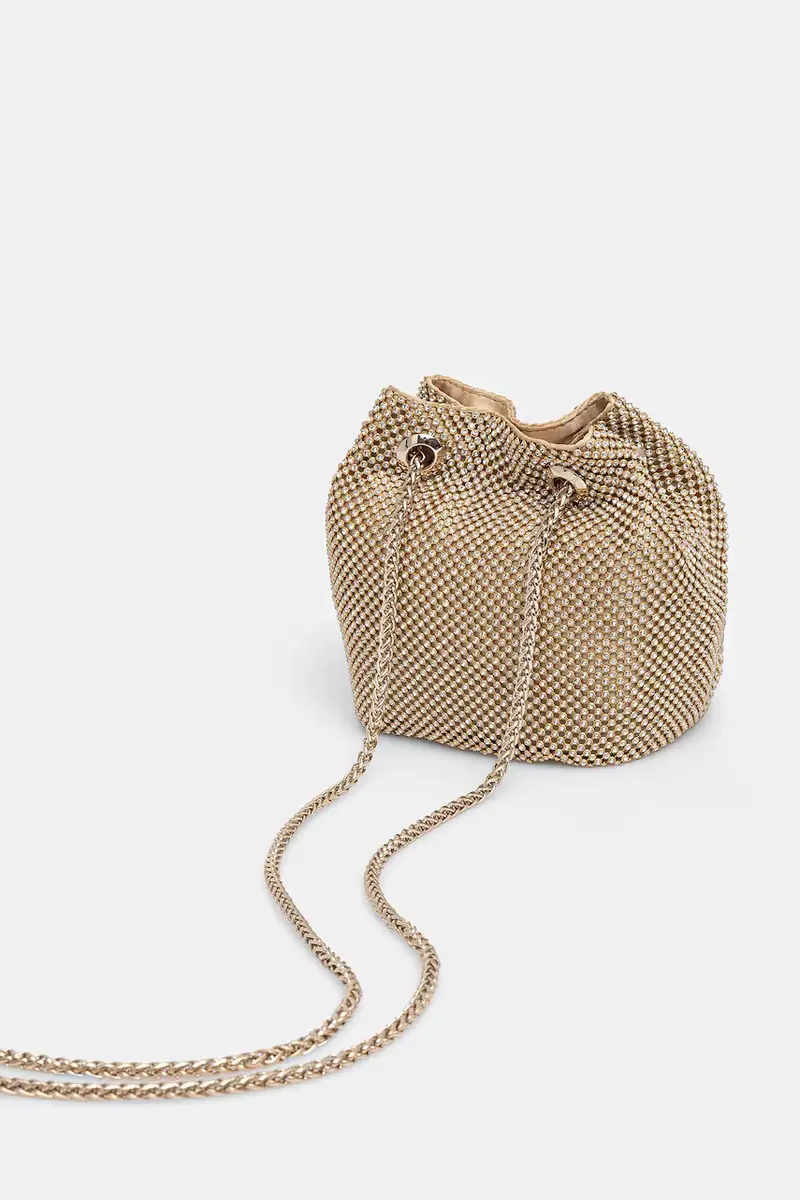 borsetta ZALINA colore granata HWRP93 50750 Oro miniatura 3