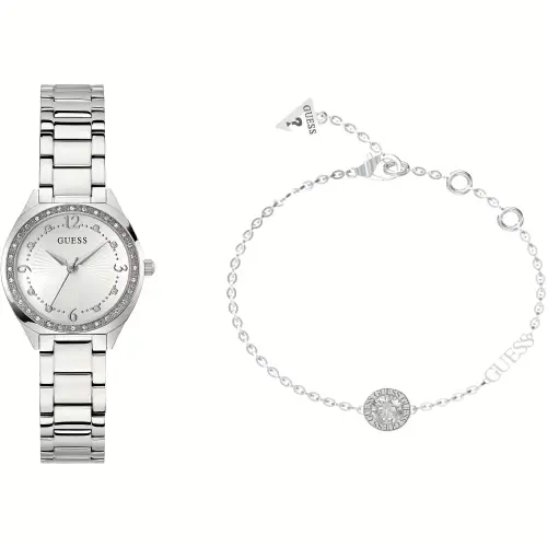 Box Set Orologio Donna Guess Charlotte JUBS05119JWRHS