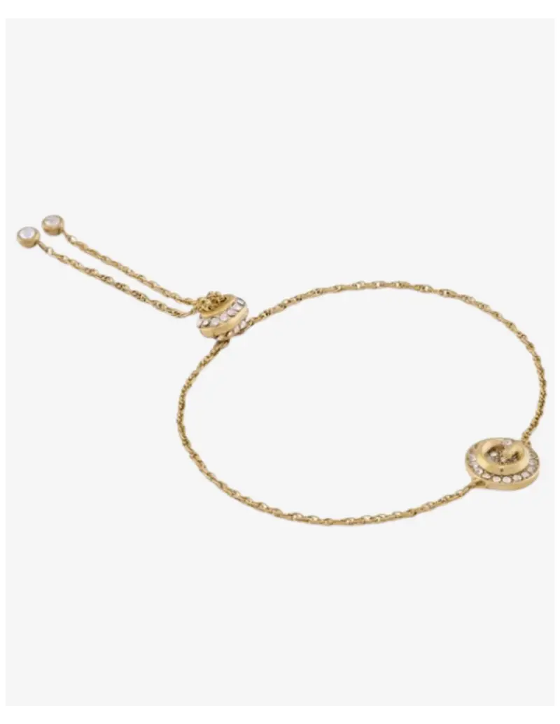 Bracciale GUESS in acciaio dorato JUBB05447JW YG