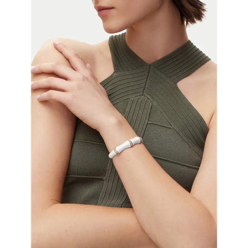 Bracciale Guess JUBB05 157JW Bianco