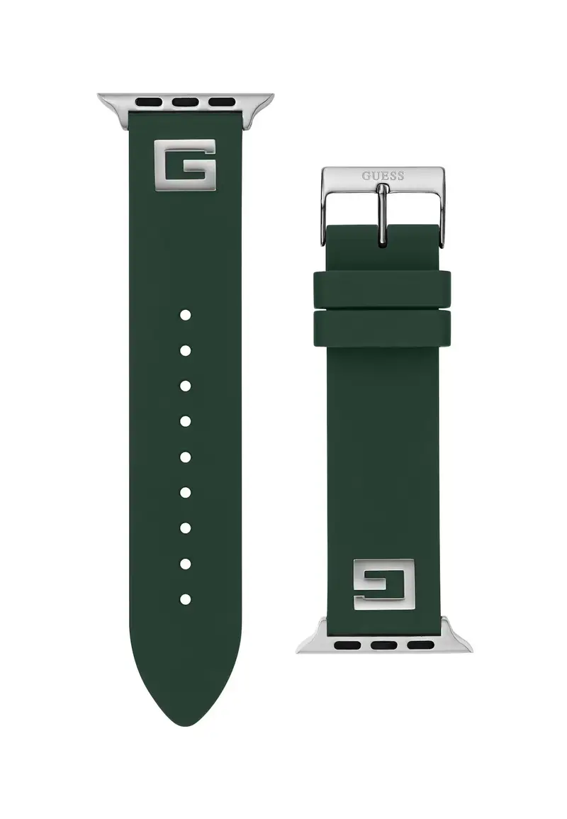 Braccialetto 'APPLE BAND (42MM-44MM)' verde / argento