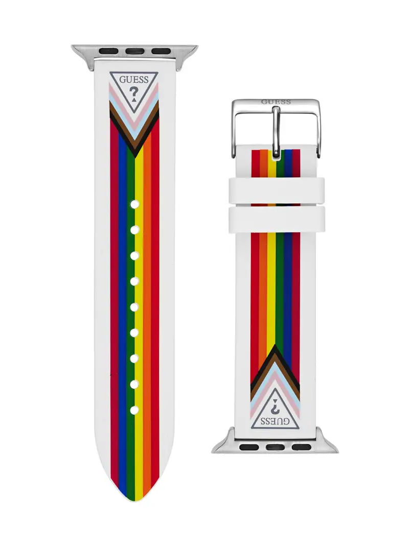 GUESS Braccialetto  blu / giallo / rosso / argento