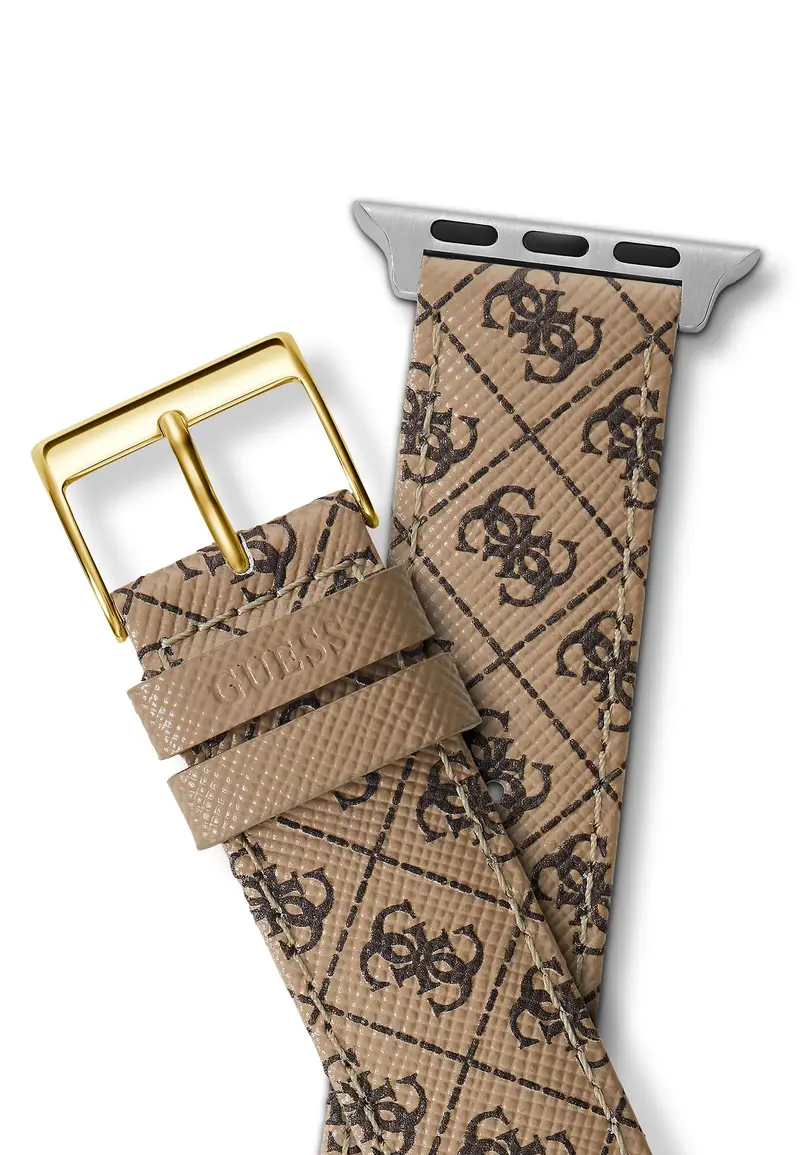 GUESS Braccialetto  marrone miniatura 3