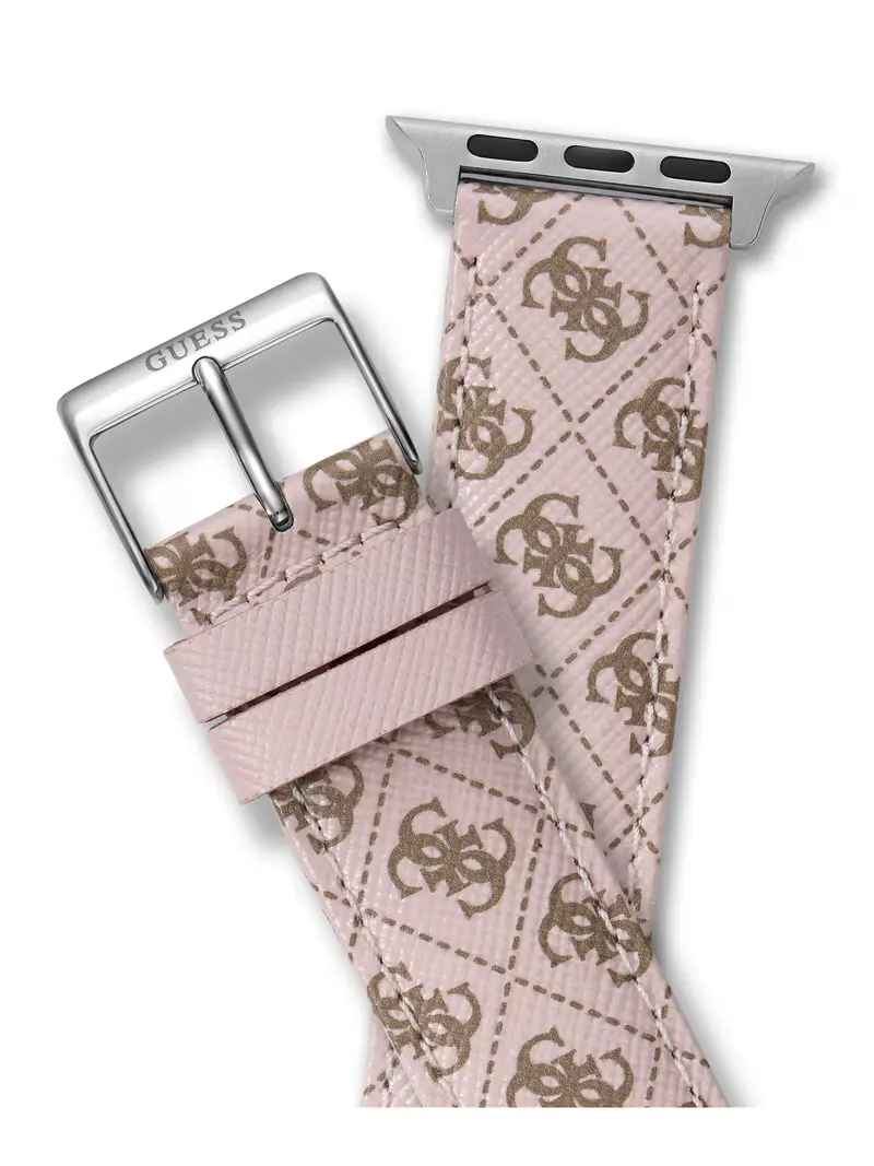 Braccialetto marrone / rosa miniatura 2