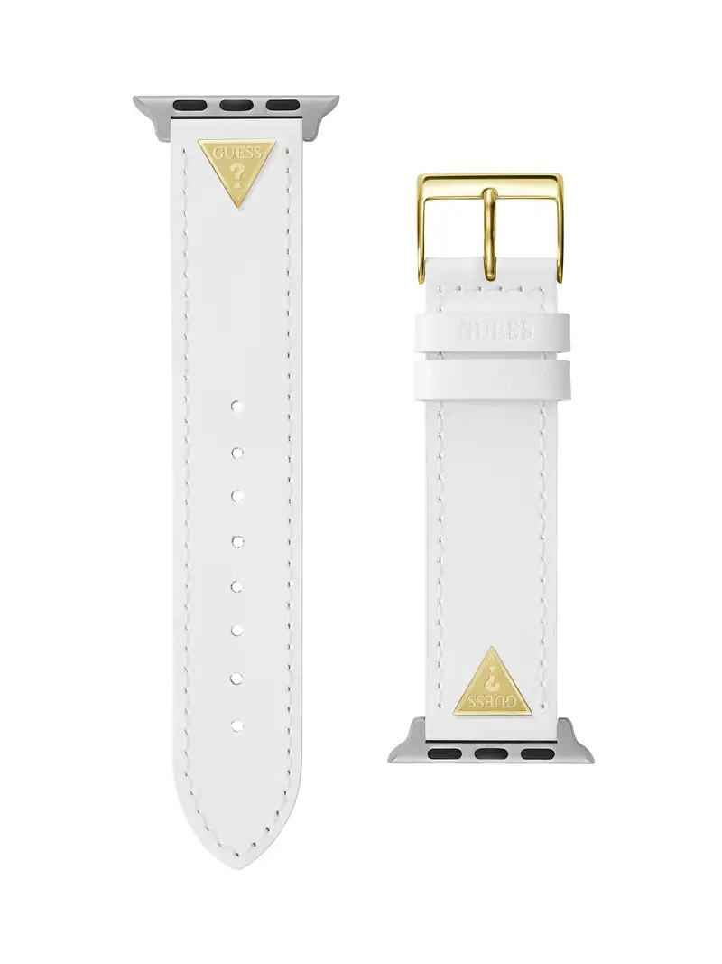 GUESS Braccialetto  oro / bianco