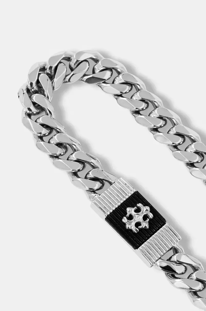 braccialetto REBEL MOON uomo JUMB05 066JW Argento miniatura 2