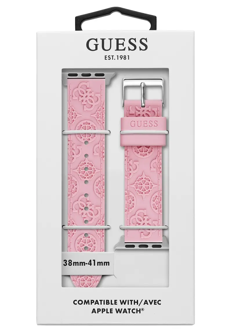 GUESS Braccialetto  rosa chiaro / argento