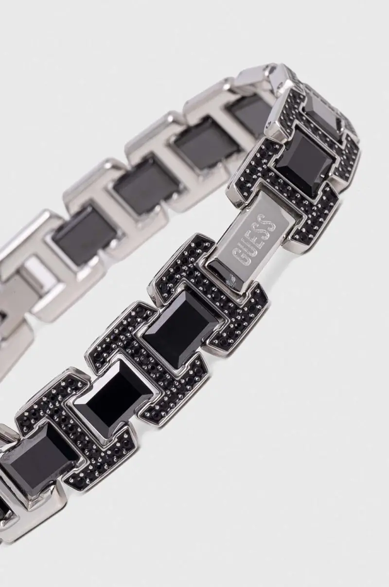 braccialetto uomo Argento miniatura 2