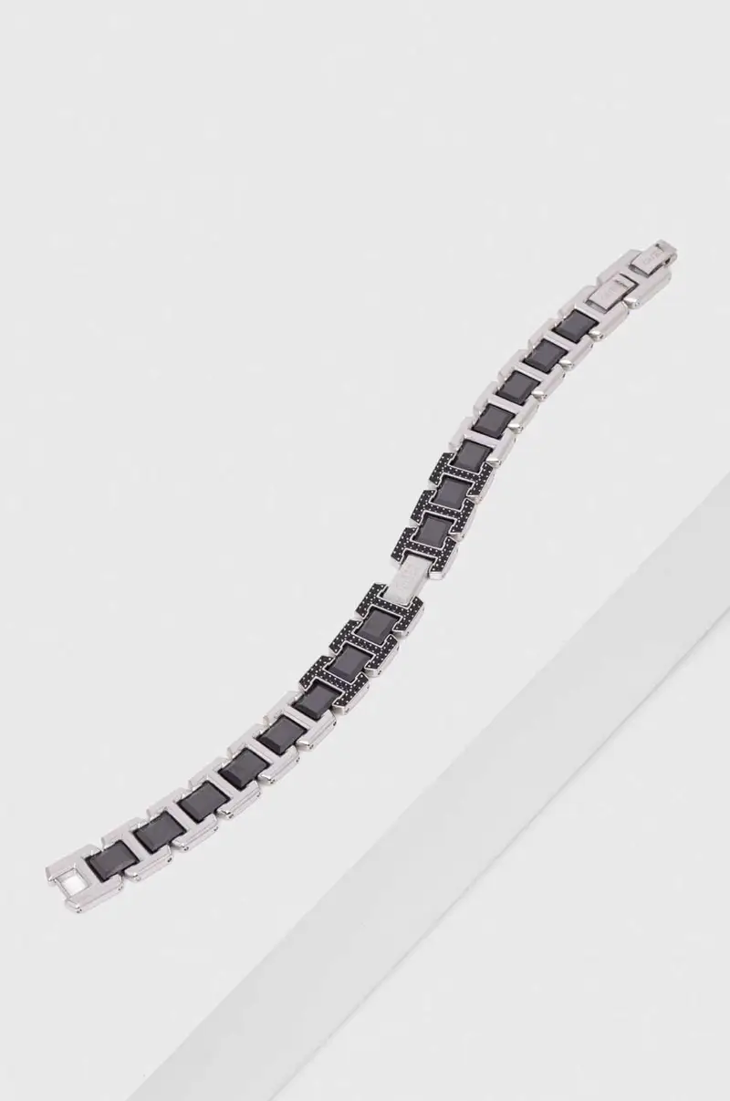 braccialetto uomo Argento