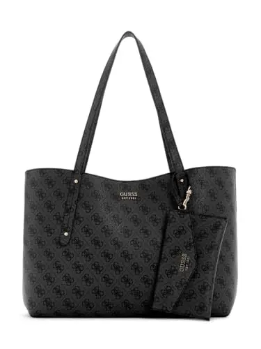 GUESS Brenton Tote Coal Logo miniatura 3