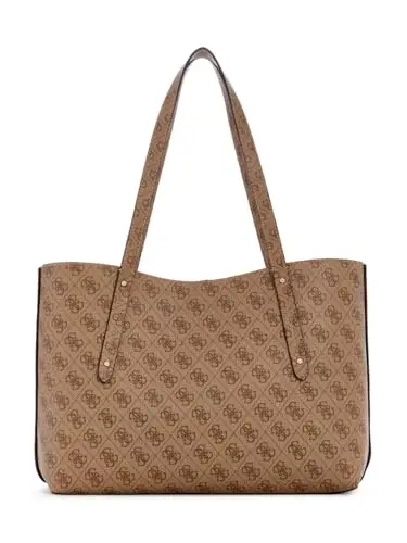 GUESS Brenton Tote Latte Logo miniatura 2