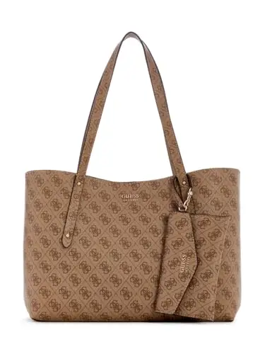 GUESS Brenton Tote Latte Logo miniatura 3