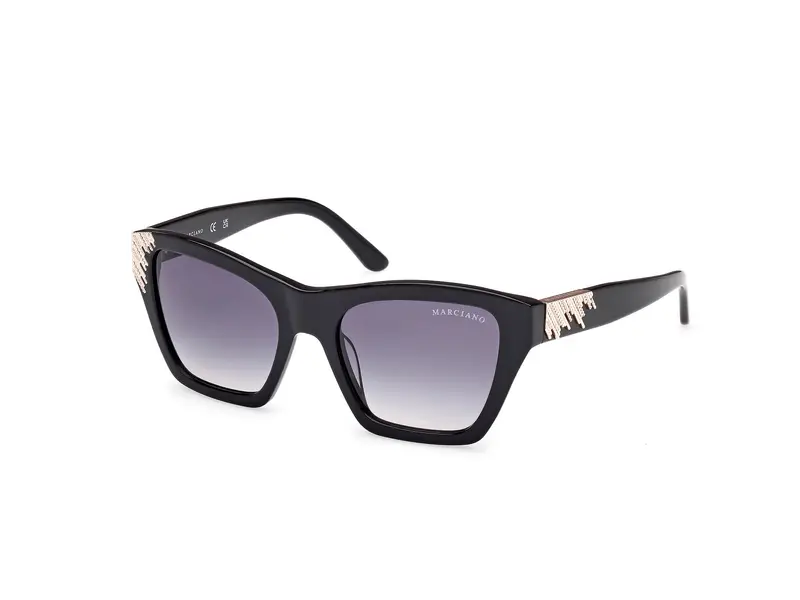 Guess by Marciano Occhiali da sole Donna Nero 876424