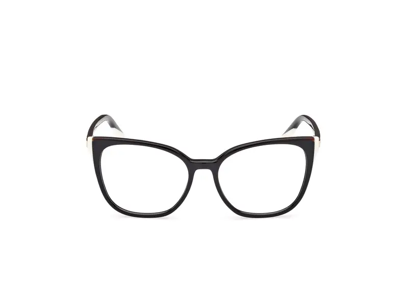 Guess by Marciano Donna GM0390 5 Montature da vista Acetato Nero Cat Eye Normale miniatura 2