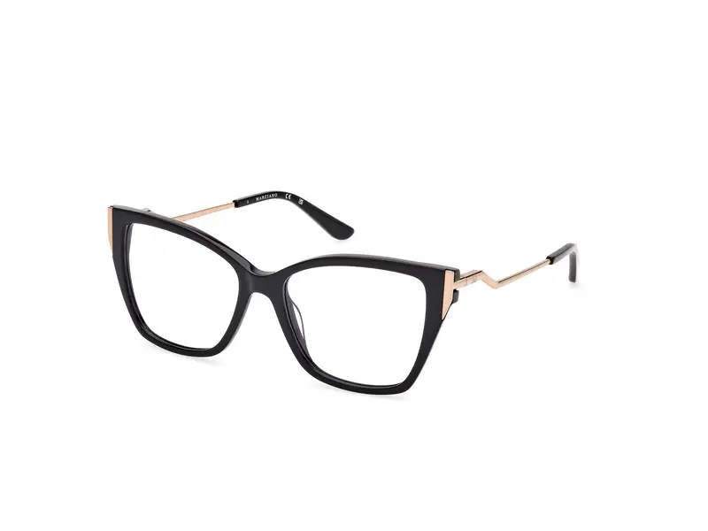 Guess by Marciano Donna GM0399 1 Montature da vista Acetato Nero  Squadrata Normale