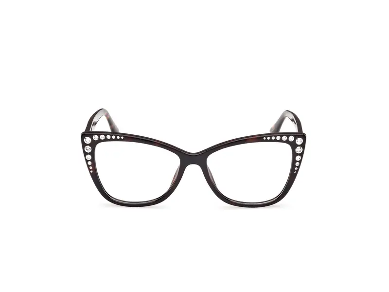 Guess by Marciano Donna GM50000 52 Montature da vista Iniettato Havana Farfalla Normale miniatura 2