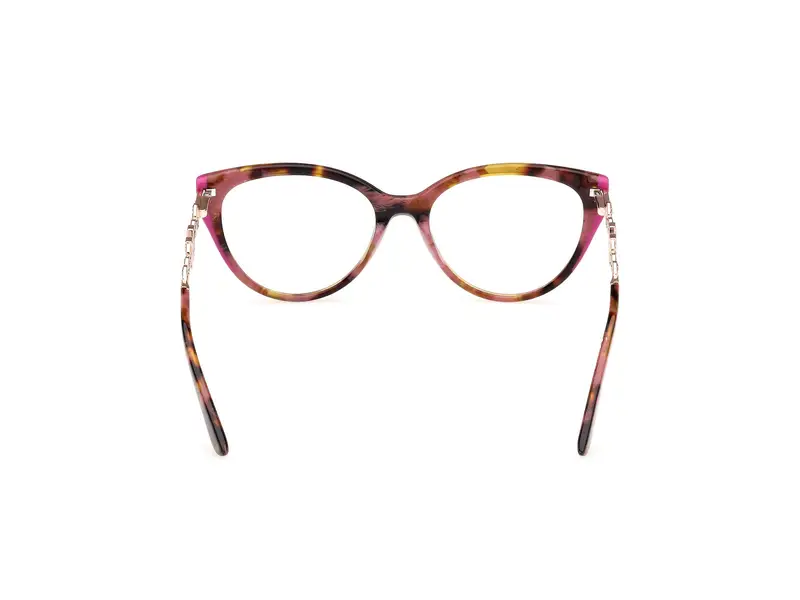 Guess by Marciano Donna GM50006 83 Montature da vista Acetato Viola Cat Eye Normale miniatura 3