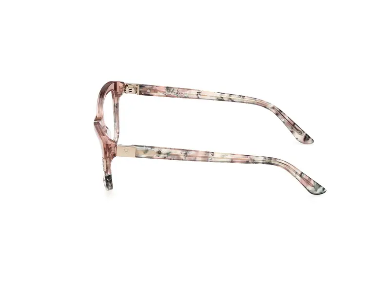 Guess by Marciano Donna GM50010 53 Montature da vista Acetato Havana Squadrata Normale miniatura 2