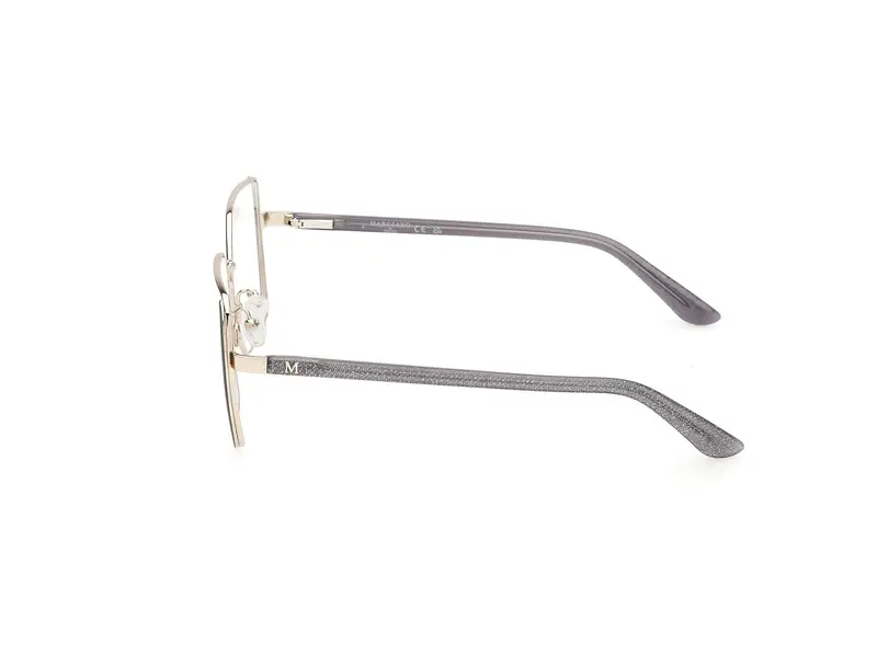 Guess by Marciano Donna GM50014 20 Montature da vista Metallo Grigio Squadrata Normale miniatura 2
